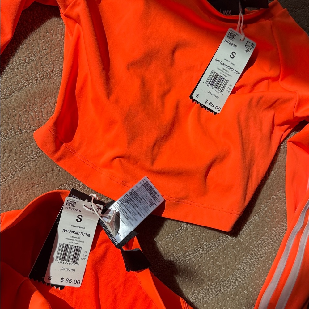 Adidas x Ivy Park Rash Guard Top & Bikini‎ Bottom - Picture 9 of 17